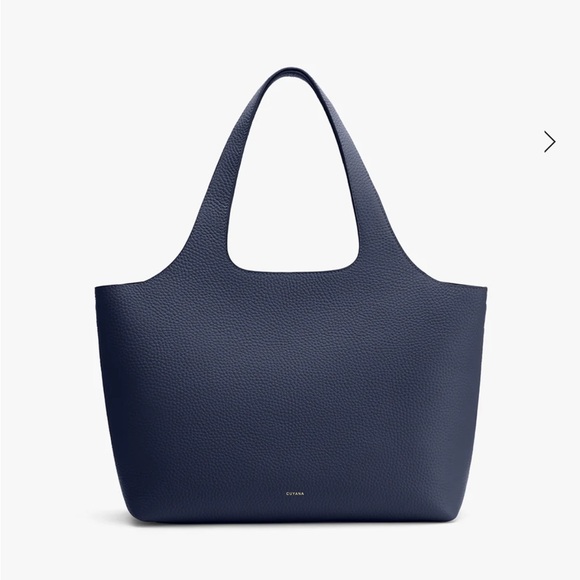 NWOT Cuyana system tote dual shades of navy and grey - Picture 8 of 15